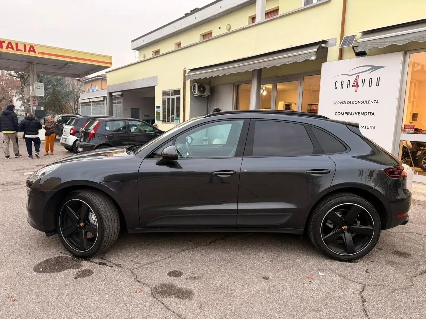 Porsche Macan Macan S 3.0d 250cv pdk, TETTO PANORAMICO APRIBILE Grigio - 2