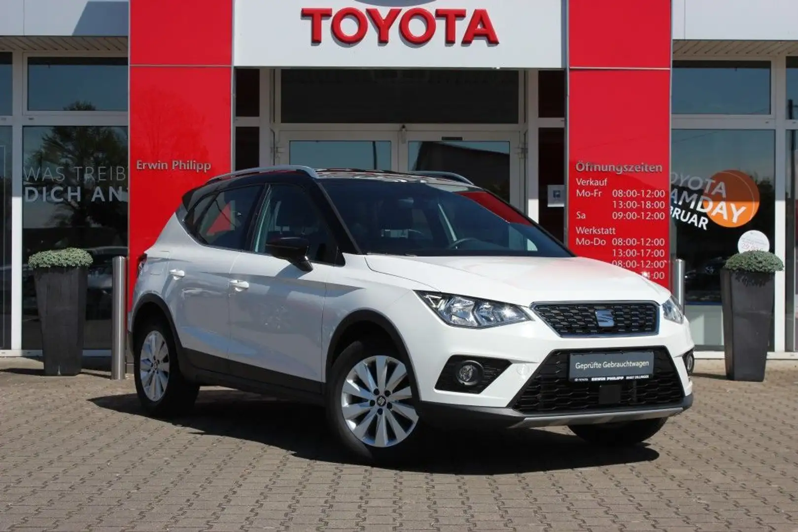 SEAT Arona 1.0 TGI XCELLENCE *ACC*Sitzheizung* Blanc - 2