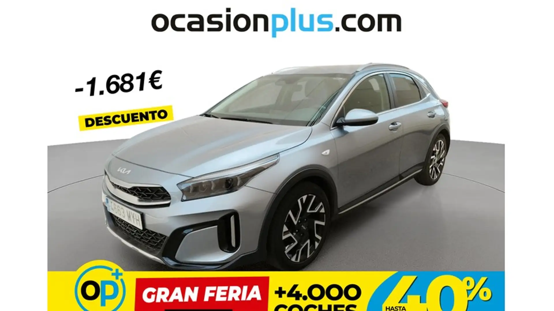 Kia XCeed 1.0 T-GDi Drive Plateado - 1