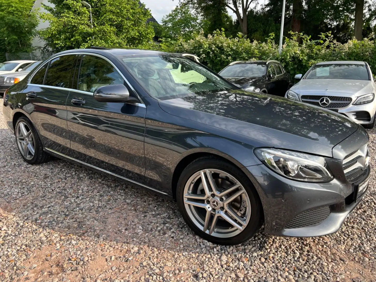 Mercedes-Benz C 180 d*KLIMA*NAVI*AVANTGARDE*AUTOMATIK*LED* Grau - 2