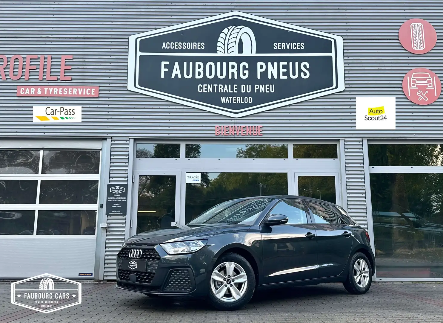Audi A1 *1-PROPRIETAIRE/1OWNER*HISTORIQ-AUDI-100%*CARPLAY* Grau - 1
