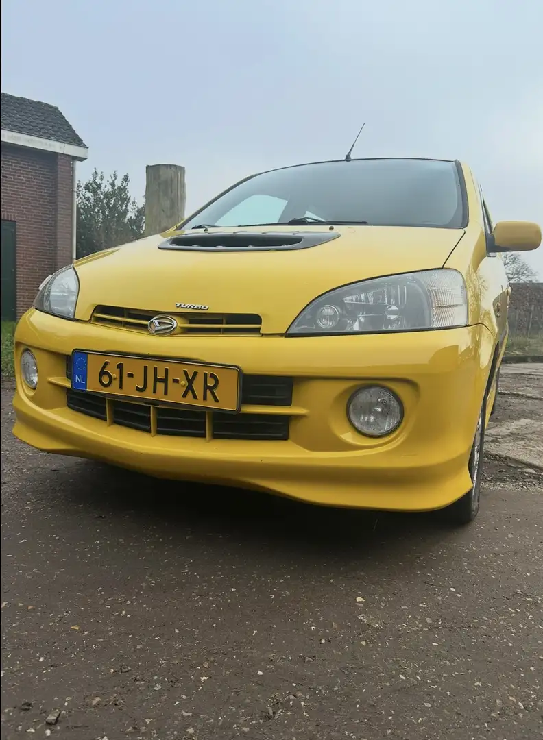 Daihatsu YRV 1.3 16V Turbo 130pk! Galben - 2