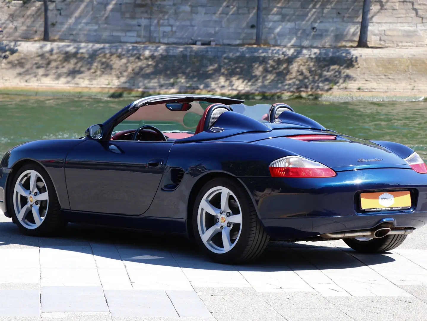 Porsche Boxster Bleu - 1