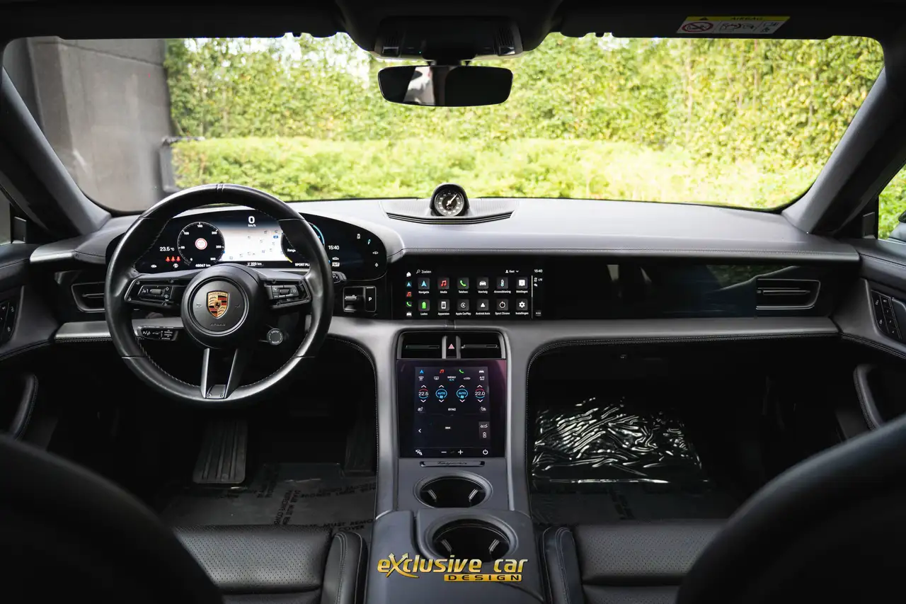 Porsche Taycan 4S Sport Turismo Performance Plus 93.4 kWh /Luchtvering/Pano/Camera/SportChrono/BOSE/ACC/Memory/Keyless/, миниатюра 23