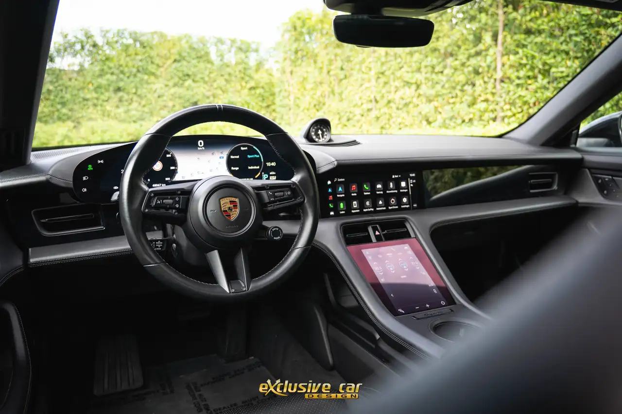 Porsche Taycan 4S Sport Turismo Performance Plus 93.4 kWh /Luchtvering/Pano/Camera/SportChrono/BOSE/ACC/Memory/Keyless/, миниатюра 30