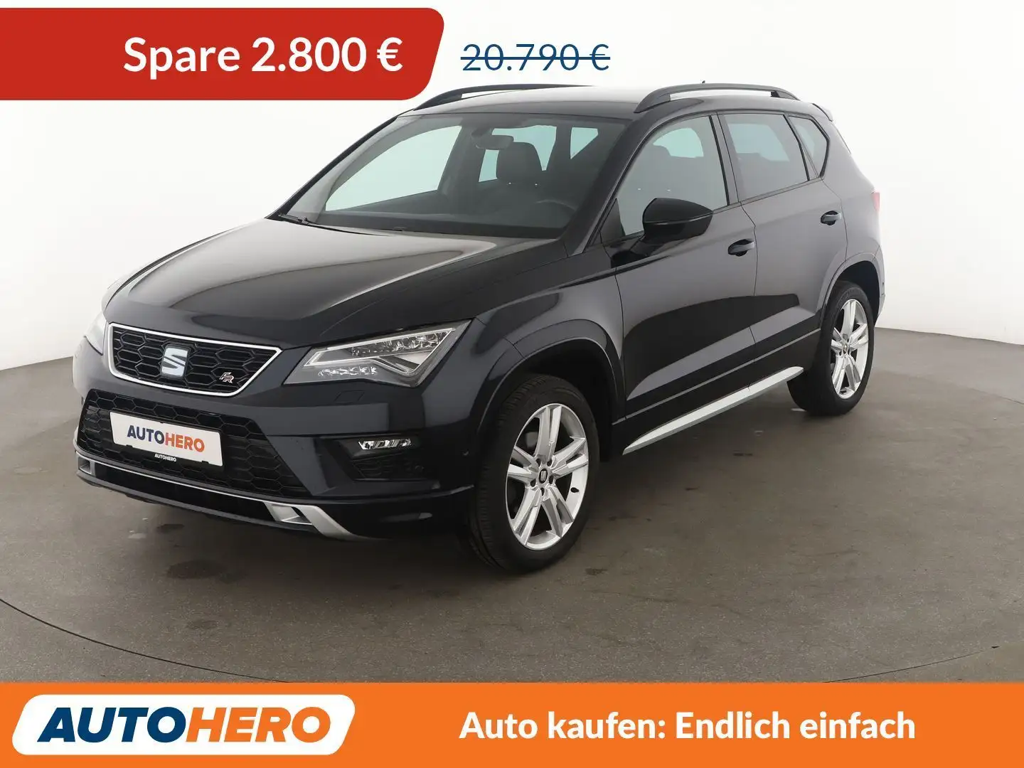 SEAT Ateca 1.5 TSI ACT FR Schwarz - 1