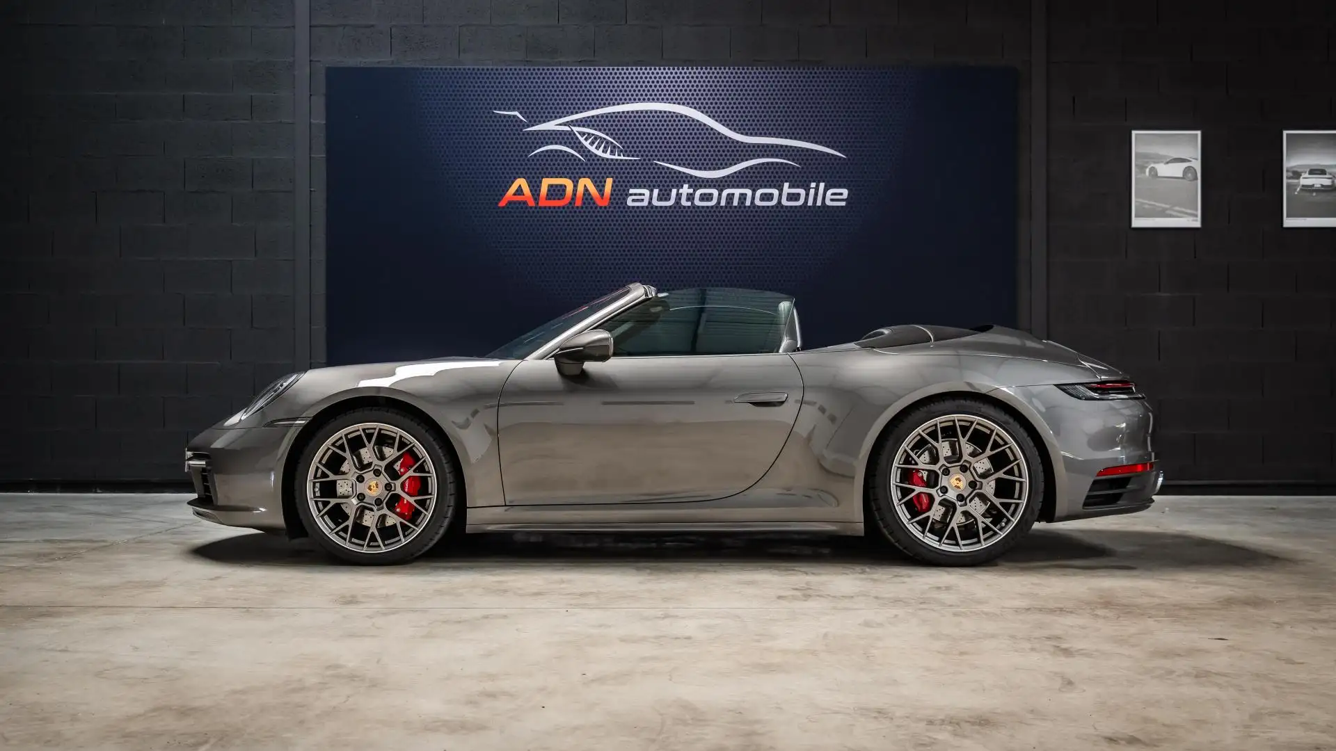 Porsche 911 Cabriolet 3.0i - 450 - BV PDK  TYPE 992 CABRIOLET  Gris - 2
