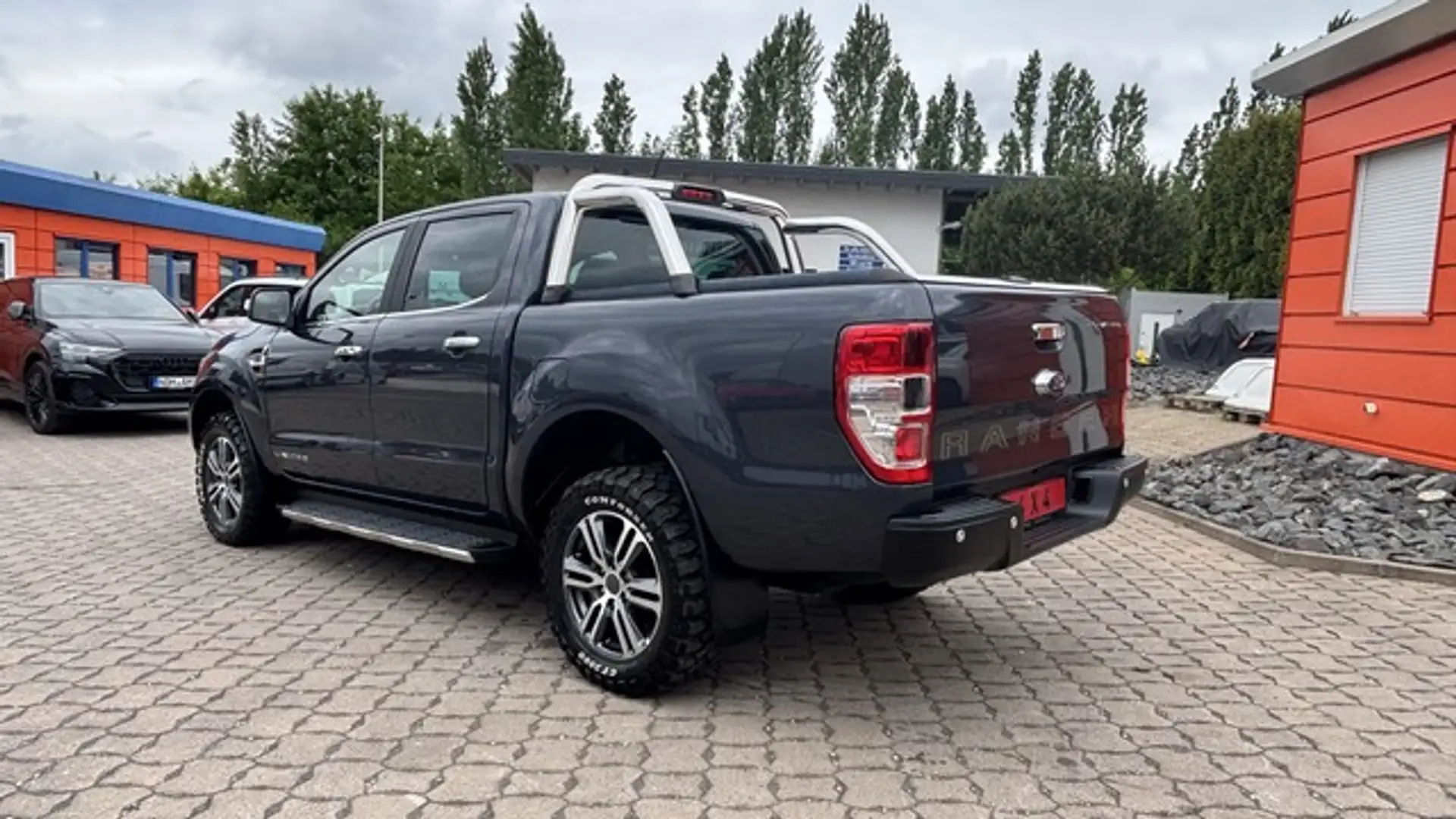 Ford Ranger Limited 4x4 Rfk Leder Klima Rollo Gris - 2
