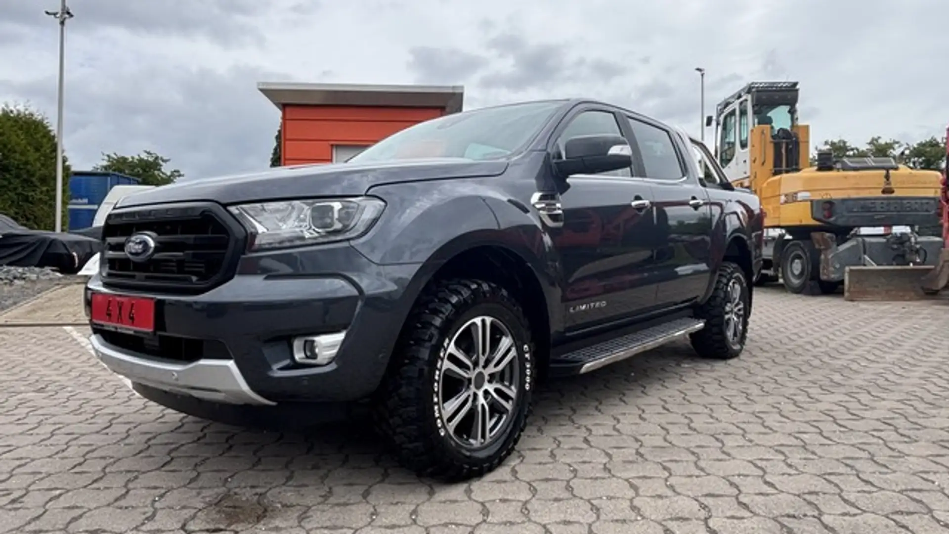 Ford Ranger Limited 4x4 Rfk Leder Klima Rollo Gris - 1