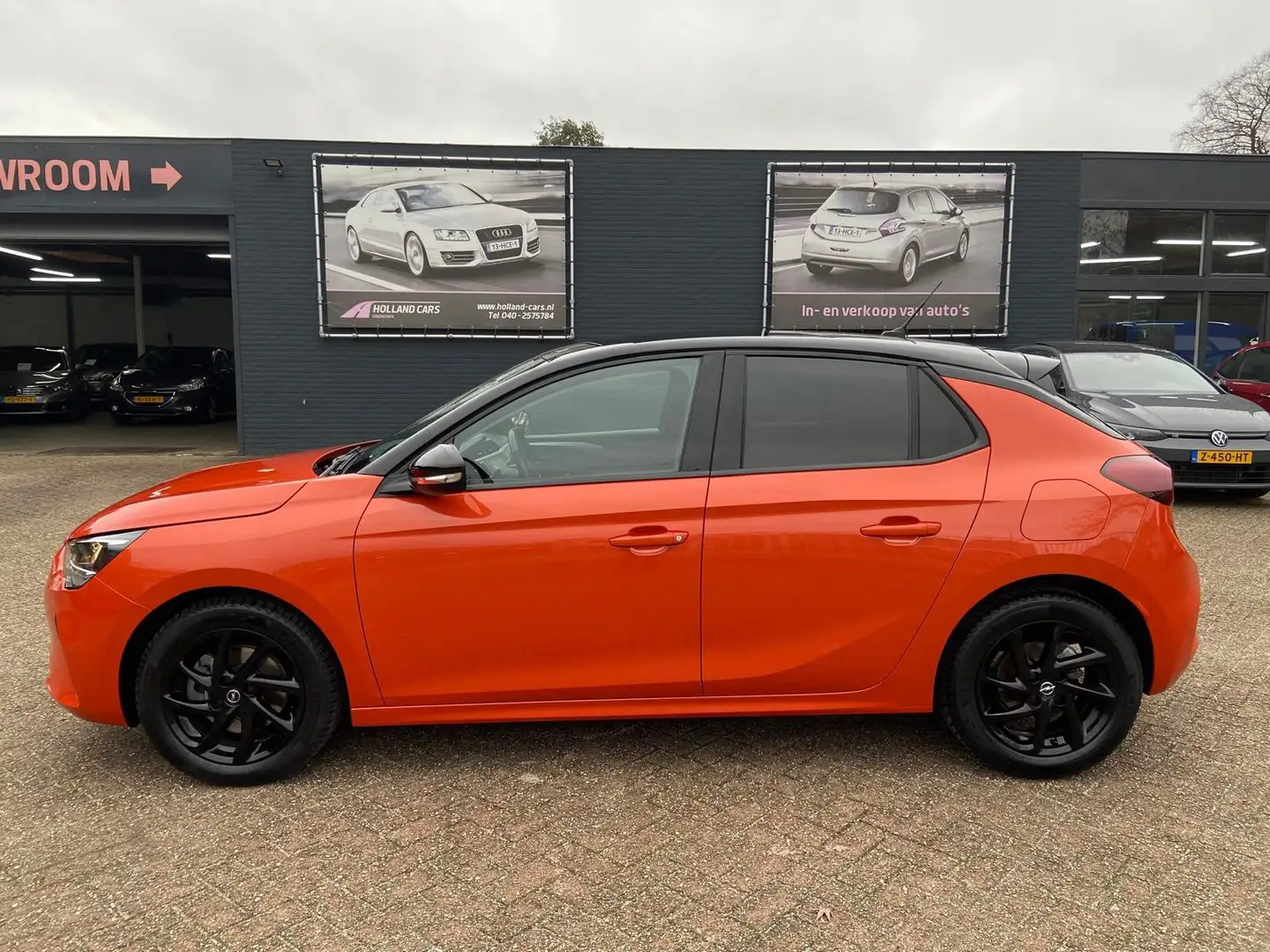 Opel Corsa 1.2 Turbo 100 Pk GS Line - Airco - Cruise control Oranje - 1