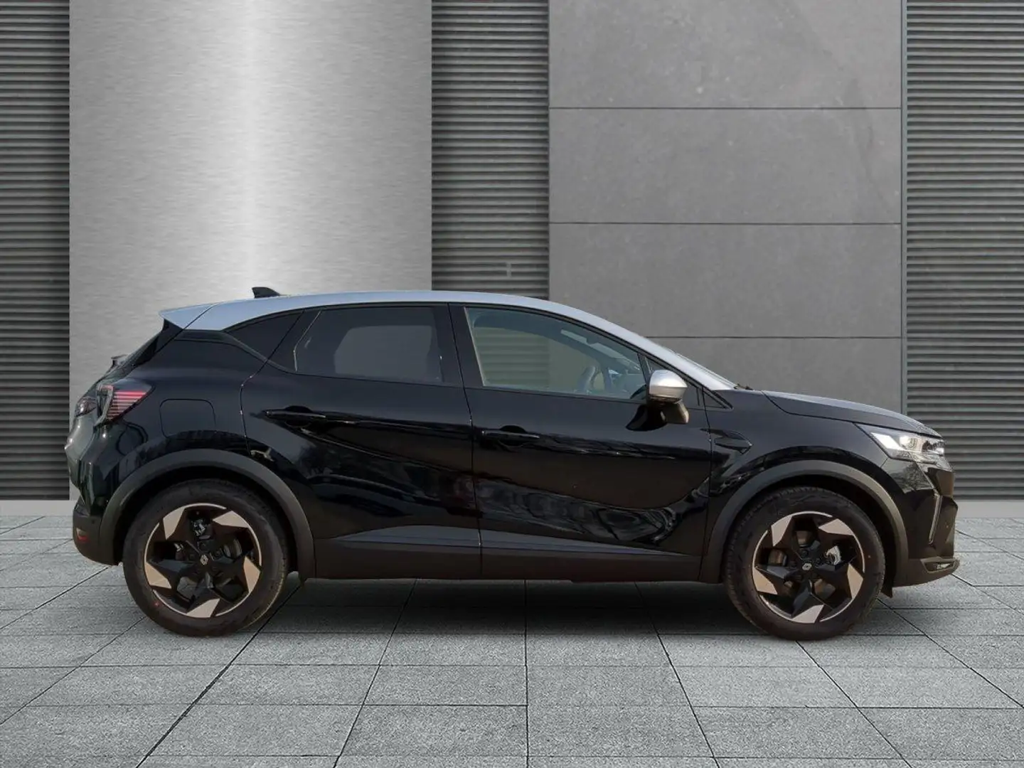 Renault Captur Techno Schiebedach+SHZ+LKHZ+Navi E-TECH 160 116... Schwarz - 2