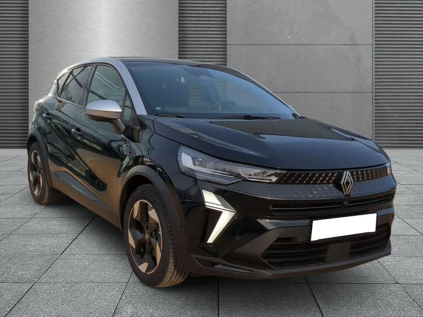 Renault Captur Techno Schiebedach+SHZ+LKHZ+Navi E-TECH 160 116... Schwarz - 1