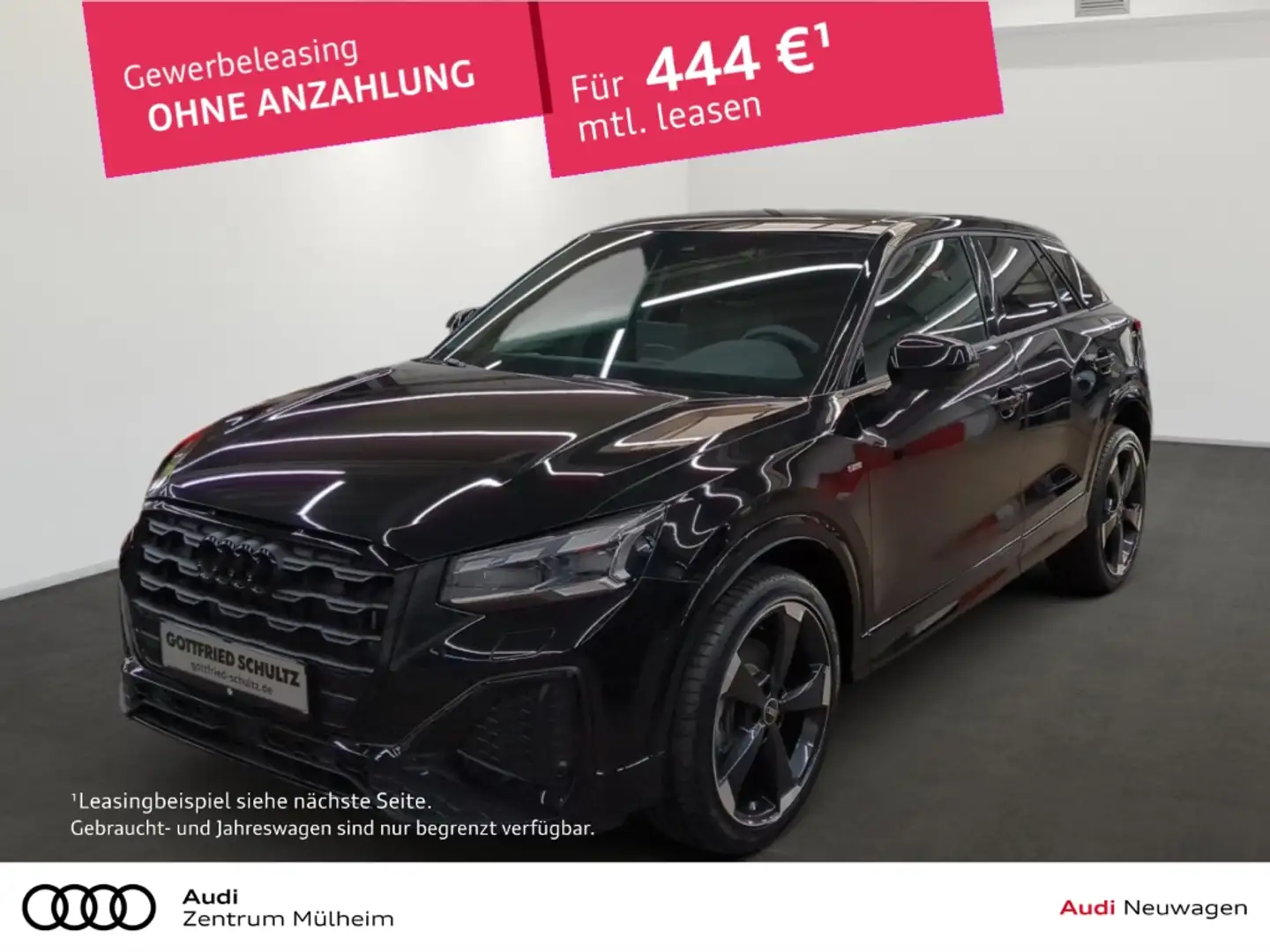 Audi Q2 35 TFSI S lineAHK Panodach Navi Leder Digitales Co Negru - 1