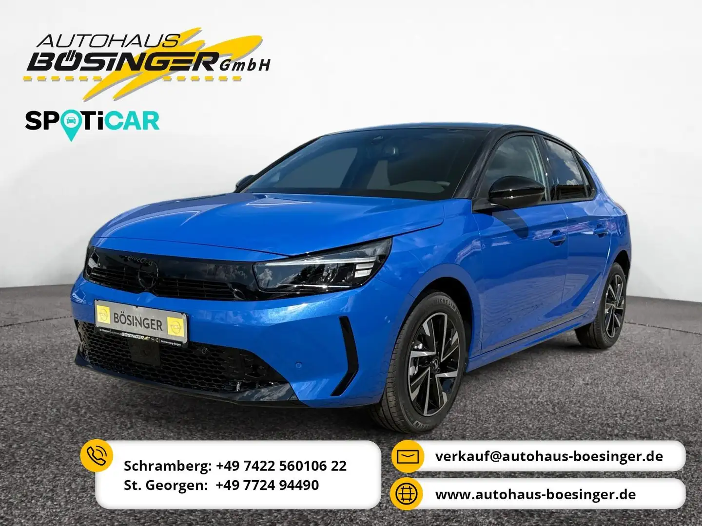 Opel Corsa F GS MHEV Autom. / ACC / Infotain-Paket Azul - 1