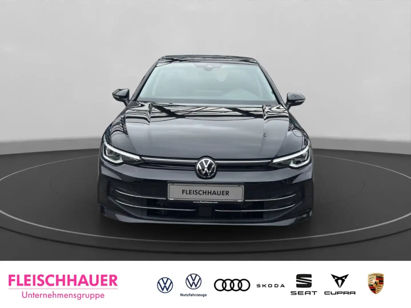 Volkswagen Golf VIII 1.5 eTSI  Goal  PANO LED RFK SHZ TOTW. Schwarz - 2
