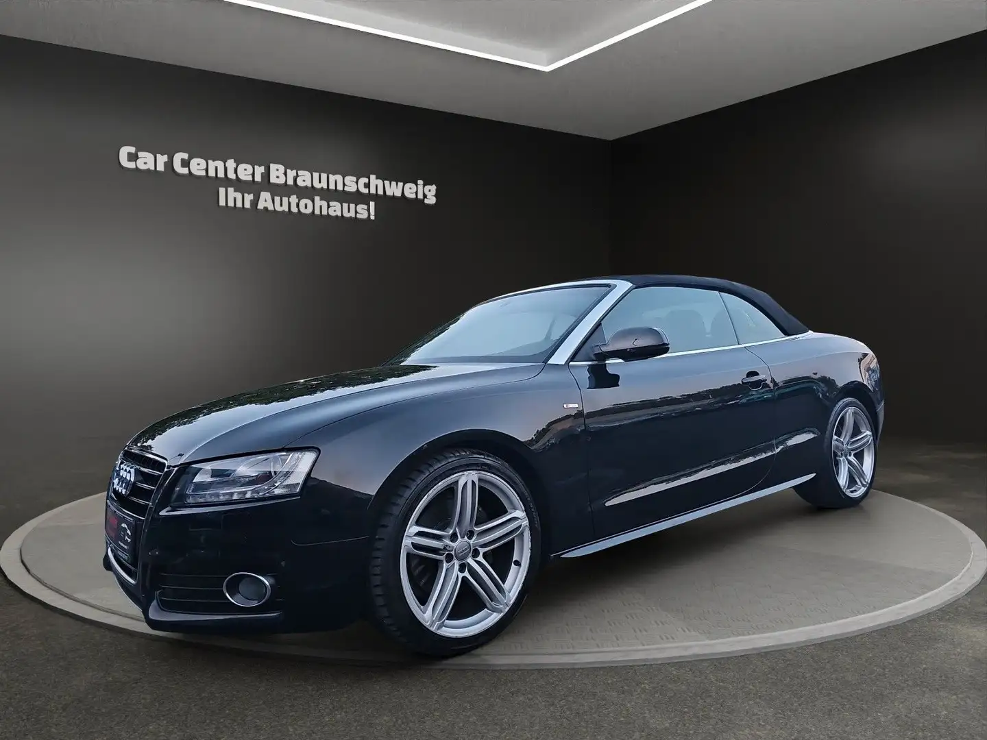 Audi A5 3.0 TDI S-tronic quattro Cabriolet+3X S-Line Schwarz - 1