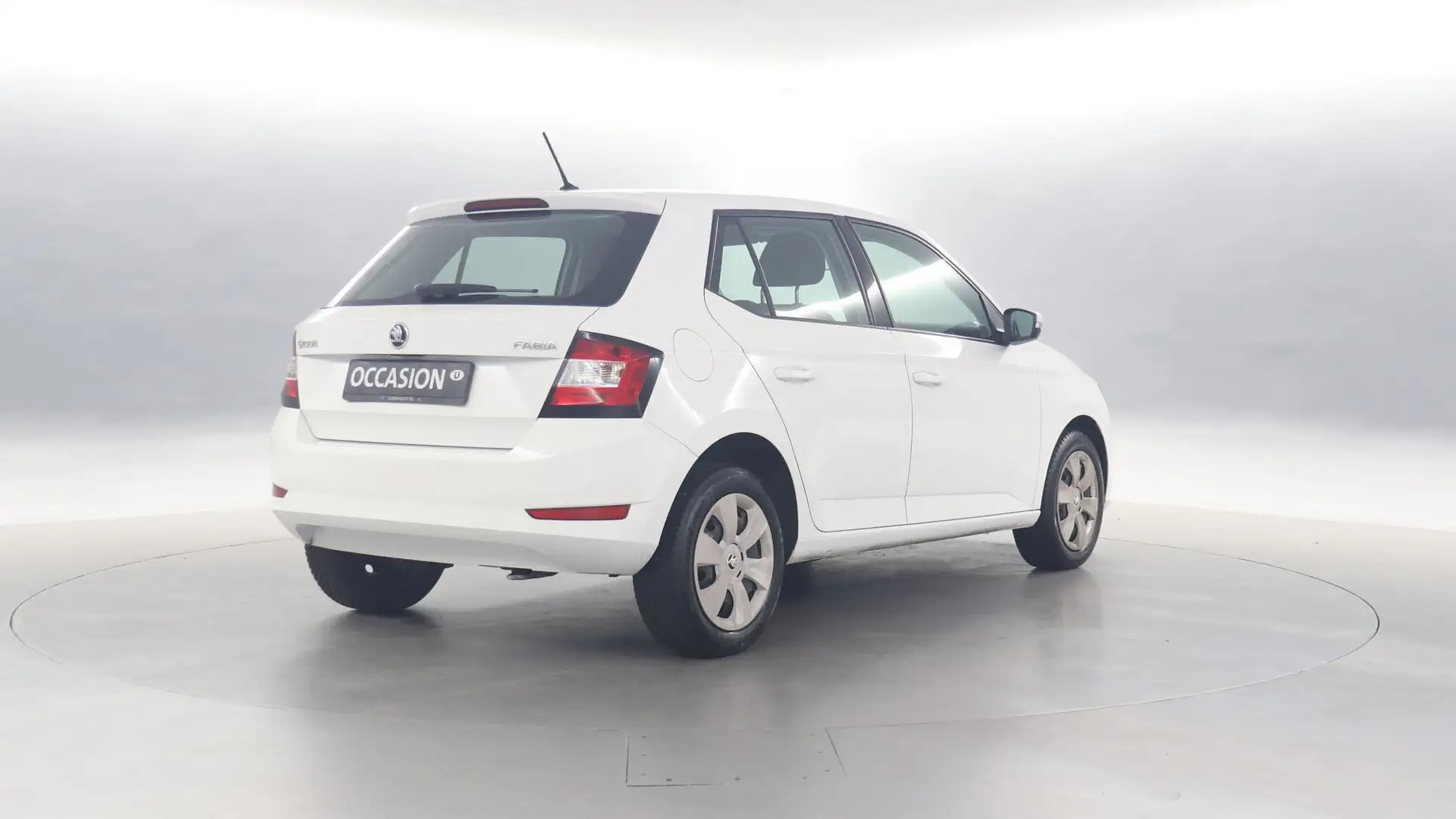 Skoda Fabia 1.0 75pk Active / Airco / Cruise Control / Elek. R Blanc - 2