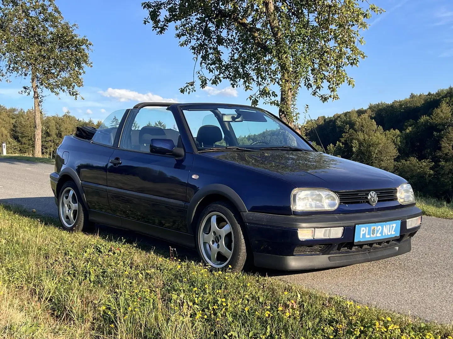 Volkswagen Golf Cabriolet Golf Rabbit Cabrio el. Verdeck Blau - 2