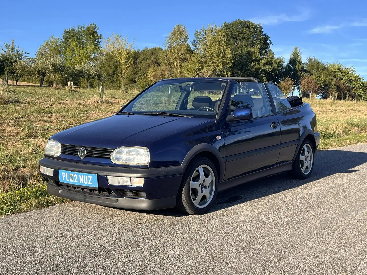 Volkswagen Golf Cabriolet Golf Rabbit Cabrio el. Verdeck Blau - 1