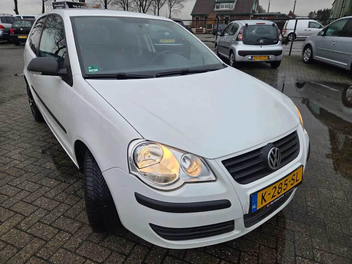 Volkswagen Polo 1.2 Easyline 2007. Airco/CV/Elektrische ramen etc. Weiß - 2
