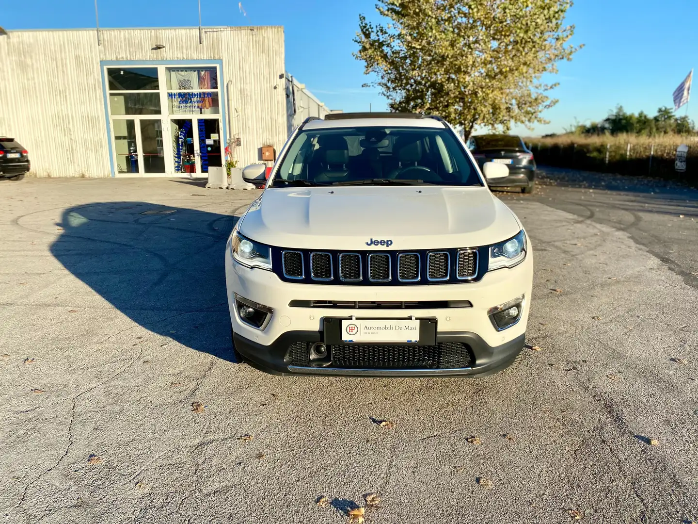 Jeep Compass 2.0 mjt Limited Navi 4wd 140cv auto UNICO PROPRIET Bianco - 2