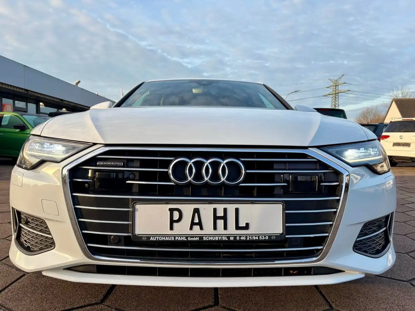 Audi A6 Lim. 50 TDI quattro 3x S line NAVI MATRIX B&O Weiß - 2