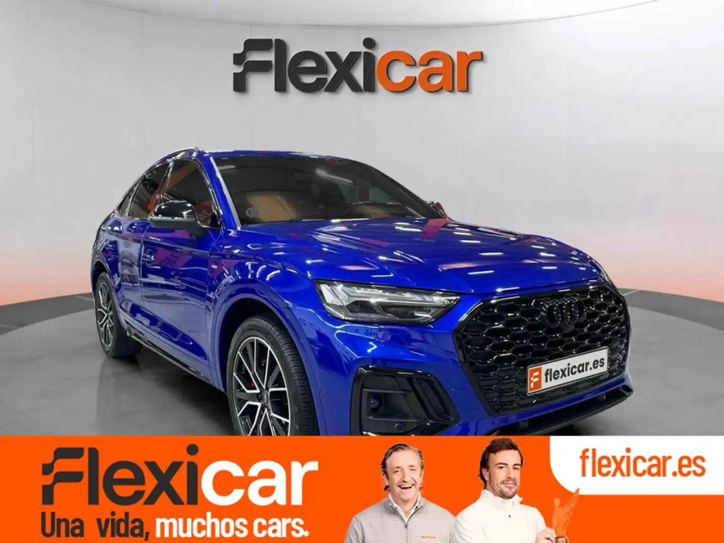 Audi Q5 Black line 35 TDI 120kW S tronic Blauw - 1