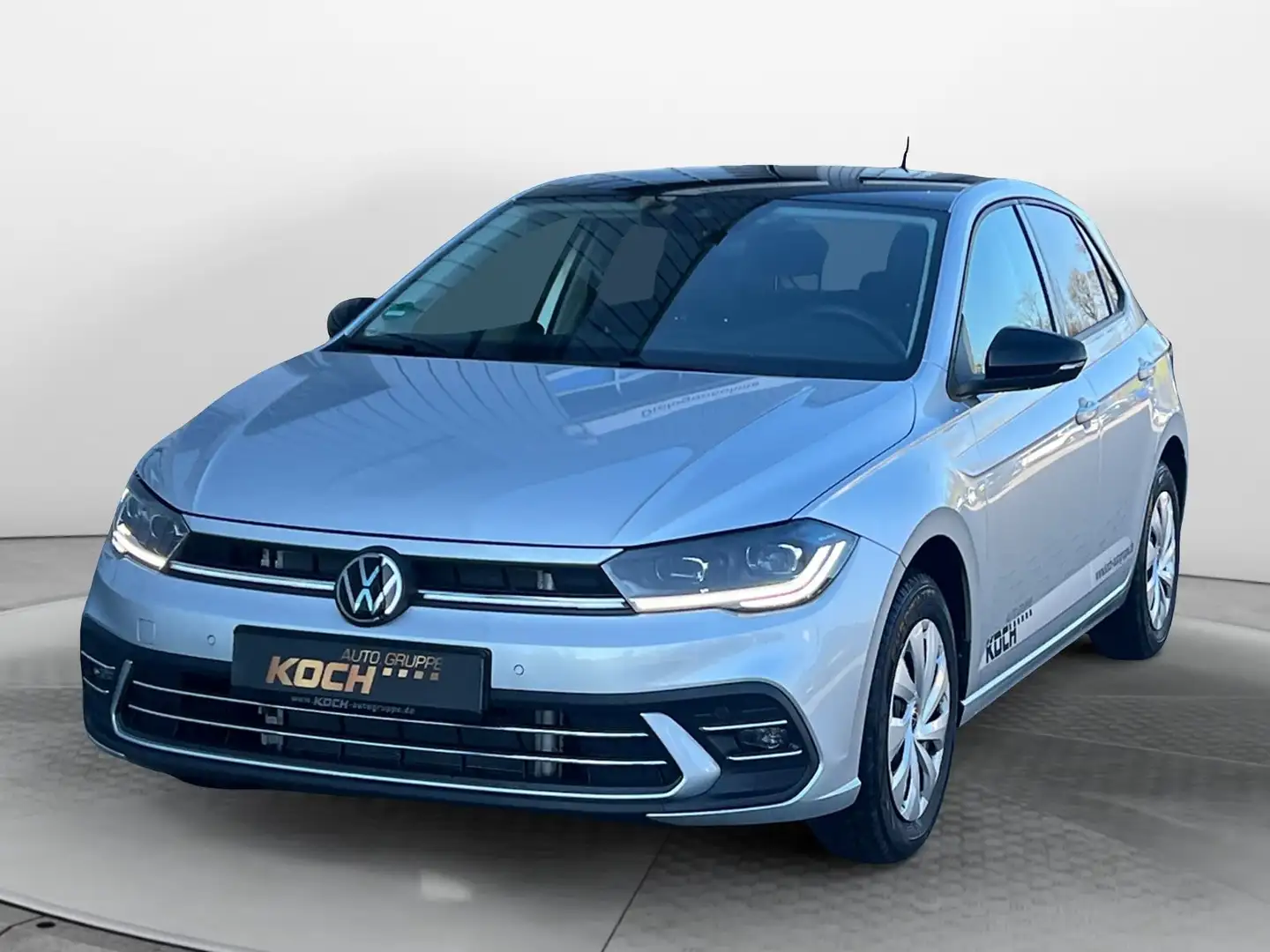 Volkswagen Polo Style 1.0 TSI OPF DSG |RooPack|Navi|RearVie Silber - 2
