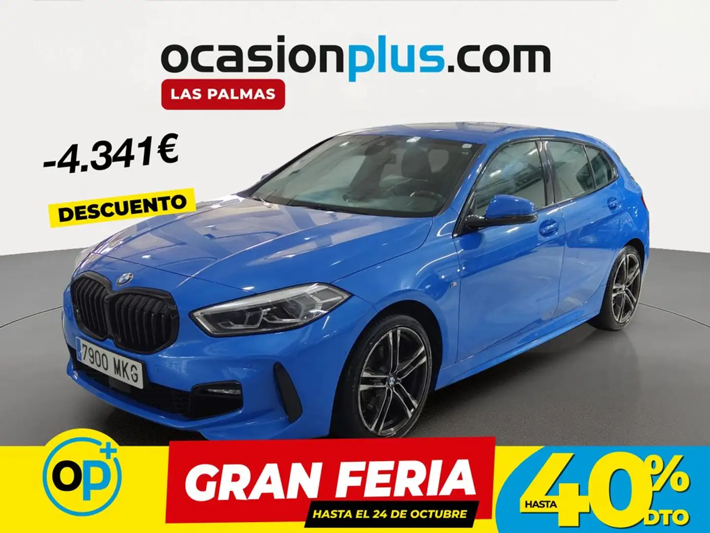BMW 118 118dA Azul - 1