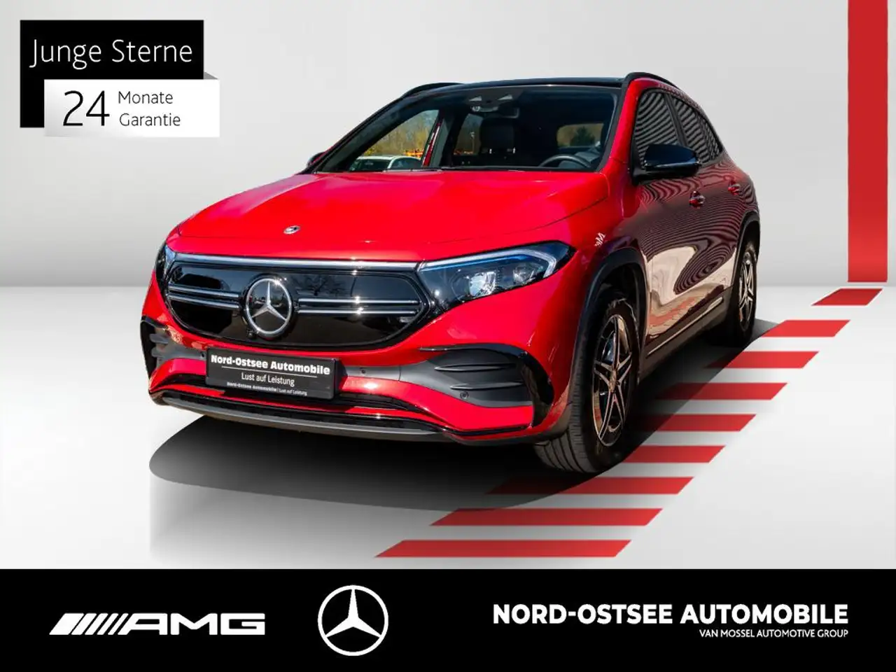 Mercedes-Benz EQA 250 AMG NIGHT ADV+ PANO LED 360° NAVI+