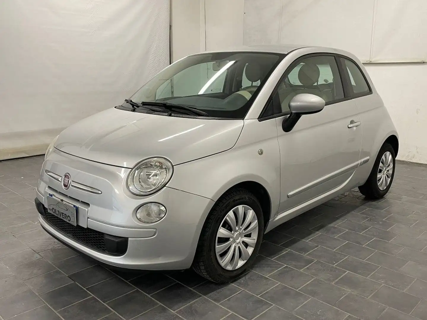 Fiat 500 1.2 Pop-UNIPRO-CLIMA Gris - 2