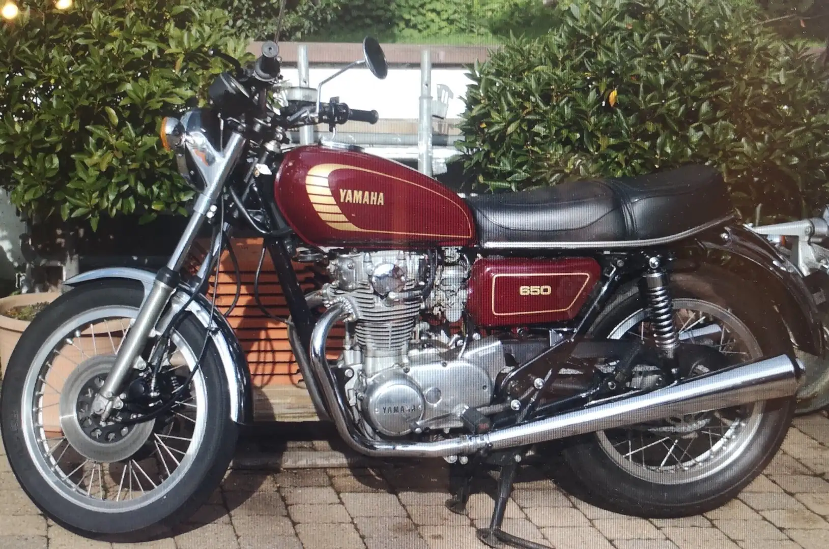 Yamaha XS 650 Rouge - 1