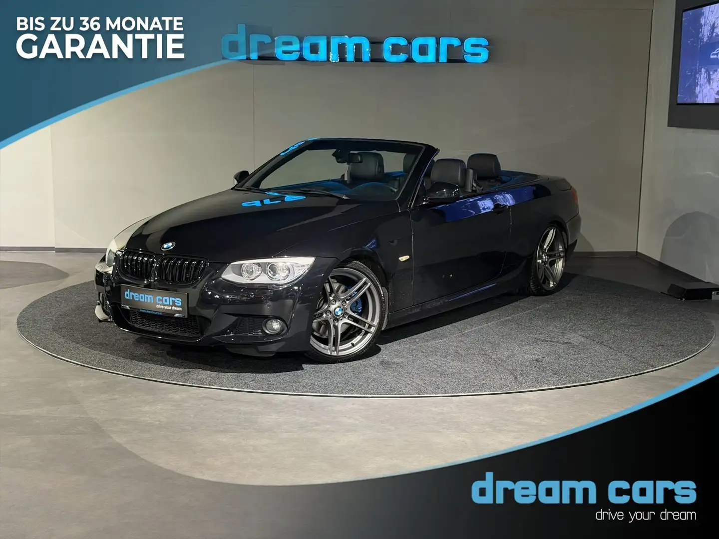 BMW 330 i Cabrio Aut. / M Paket / wenig Km / Top Austattu Schwarz - 1