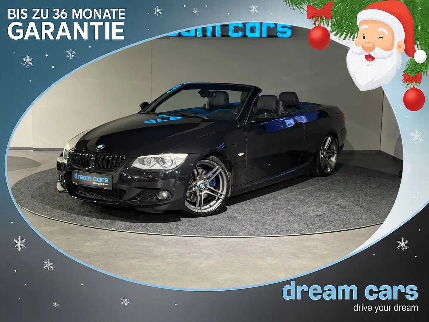 BMW 330 i Cabrio Aut. / M Paket / wenig Km / Top Austattu Fekete - 1