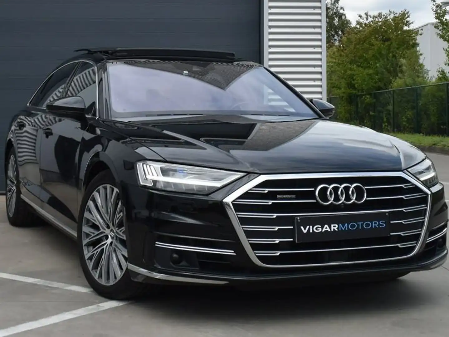 Audi A8 Long 50 TDi FULL OPTION Pano Headup Zwart - 1