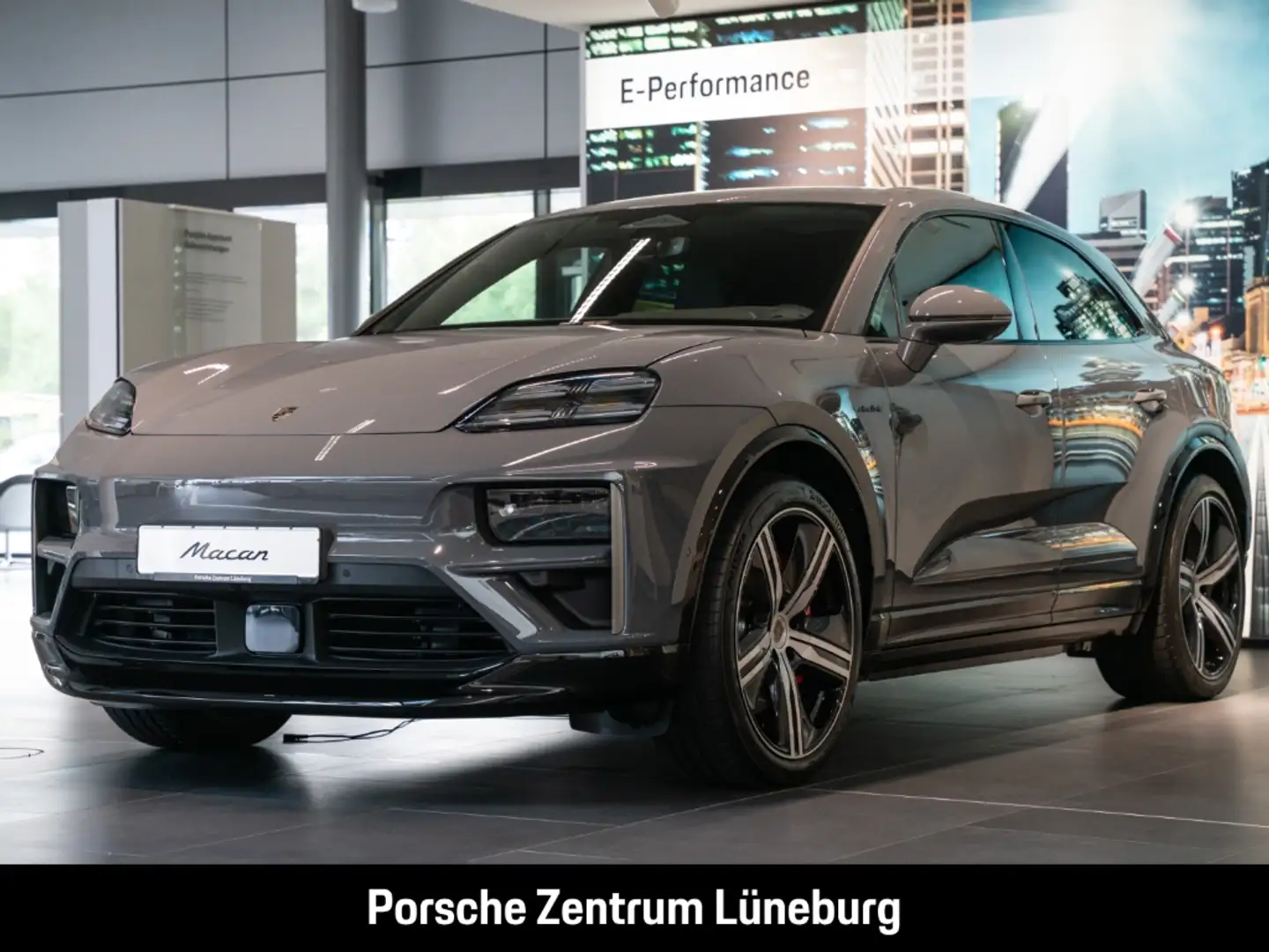 Porsche Macan Turbo Burmester Luftfederung LED-Matrix Gris - 1