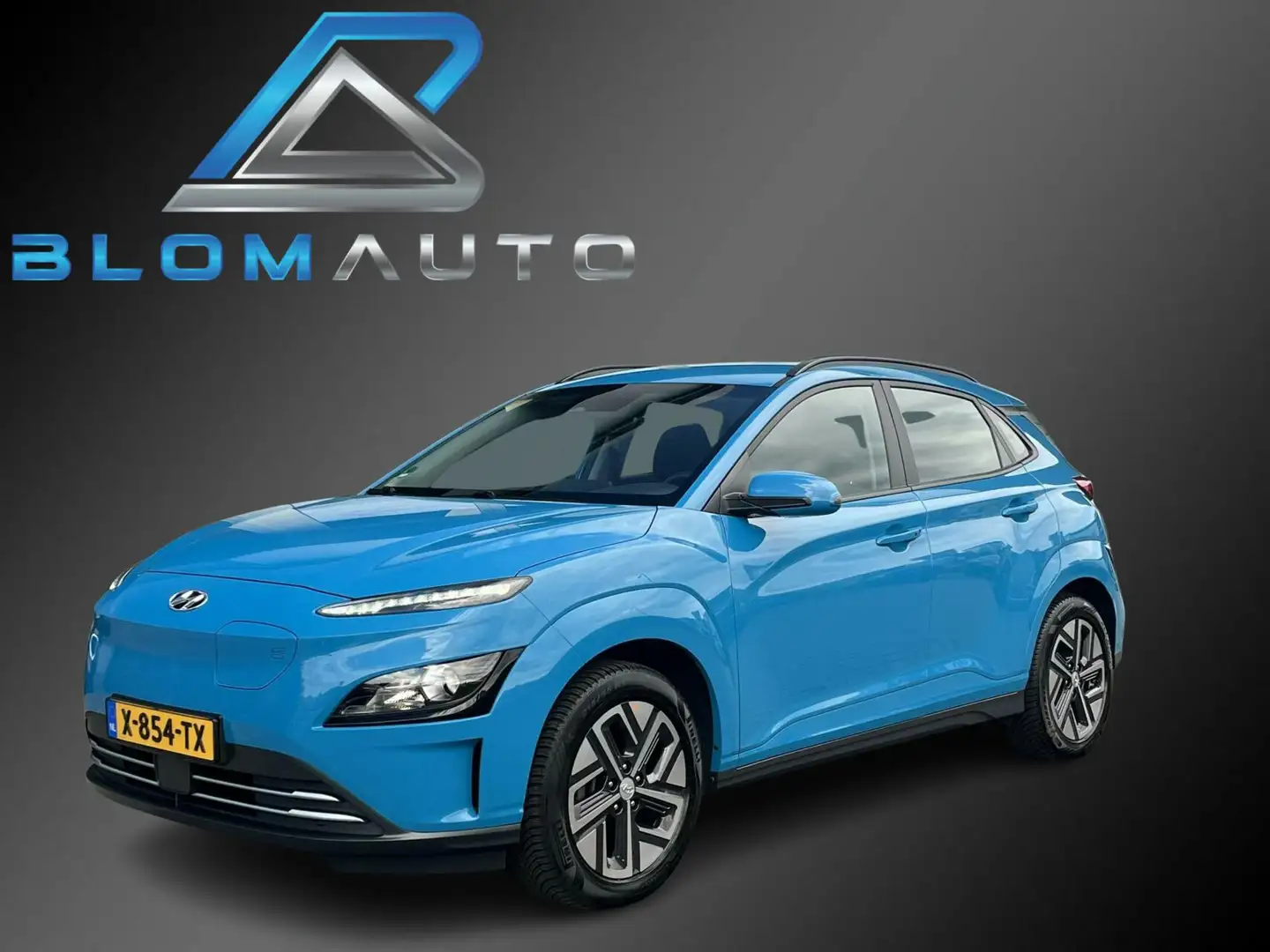 Hyundai KONA EV MY 2022 CARPLAY+WARMTEPOMP+STOEL/STUURVERW. Blu/Azzurro - 1