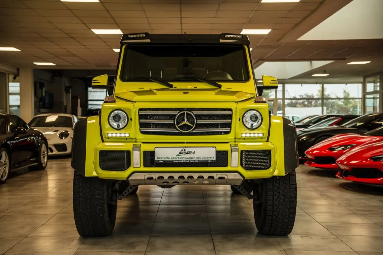 Mercedes-Benz G 500 G500 4x4²*BRABUS Abgas*Electric Beam*Full*1.Hand Jaune - 2