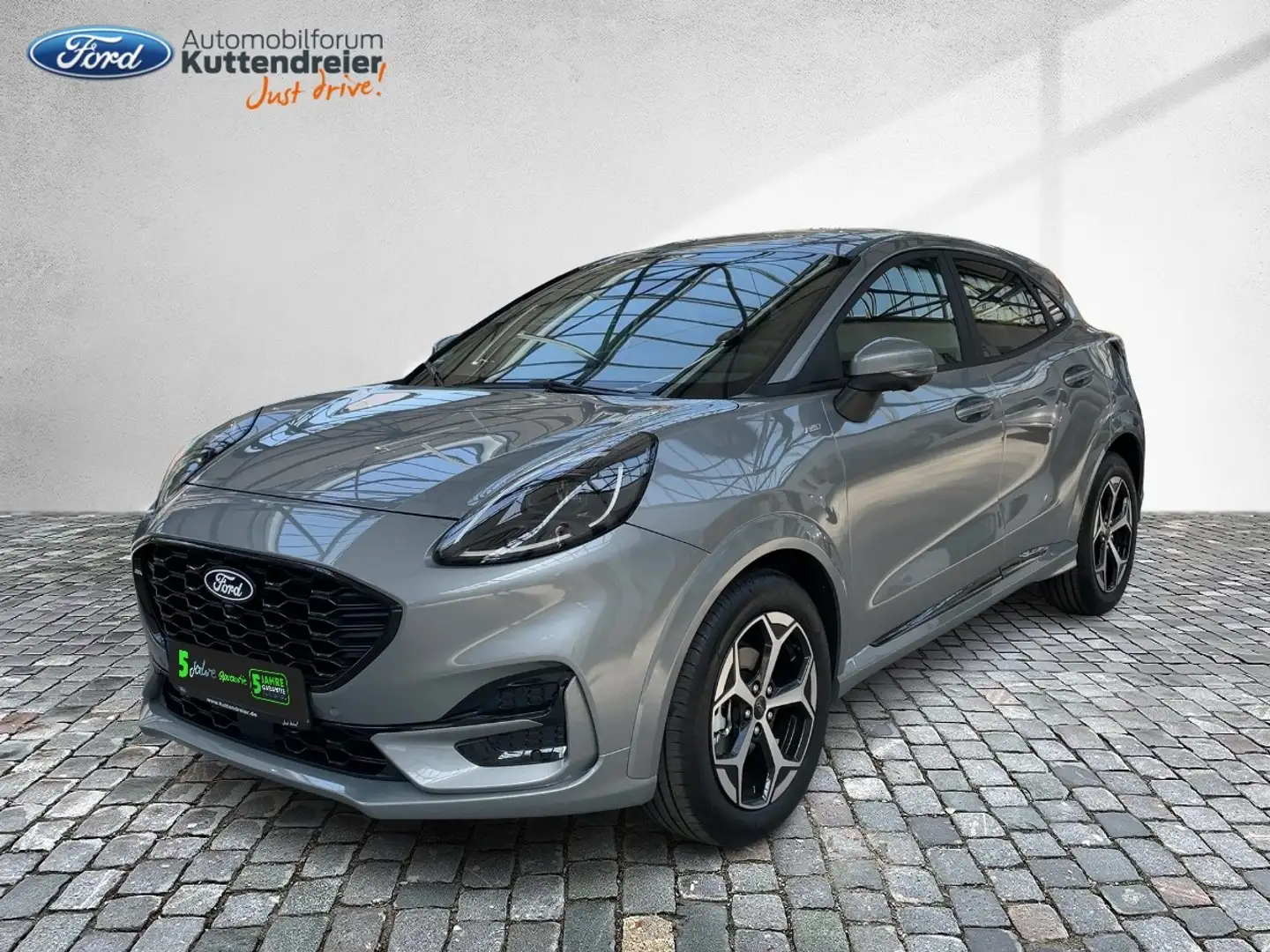 Ford Puma ST-Line 1.0 NAV*IACC*360°*BLIS*SHZ*LED*LHZ Silber - 2