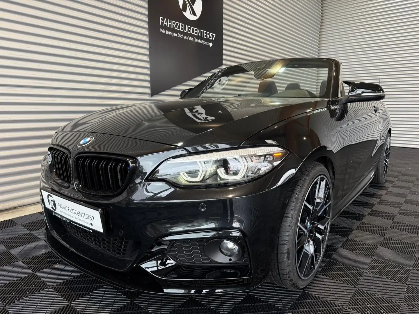 BMW 230 Cabrio xDrive/CARPLAY/ADAP.LED/H&K Negro - 2