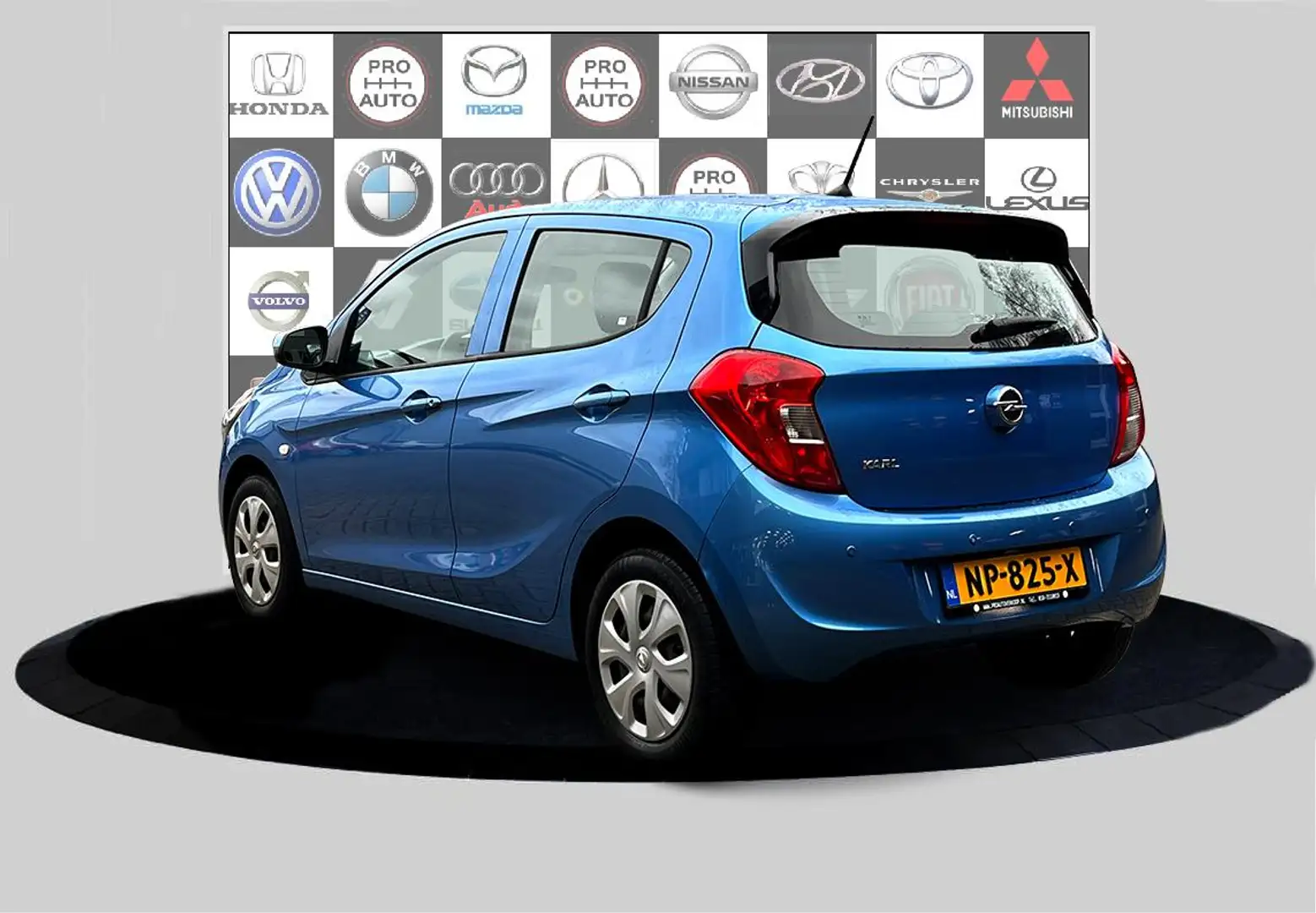 Opel Karl 1.0 ecoFLEX Edition Carplay_Airco_Cruise_City stan Blauw - 2