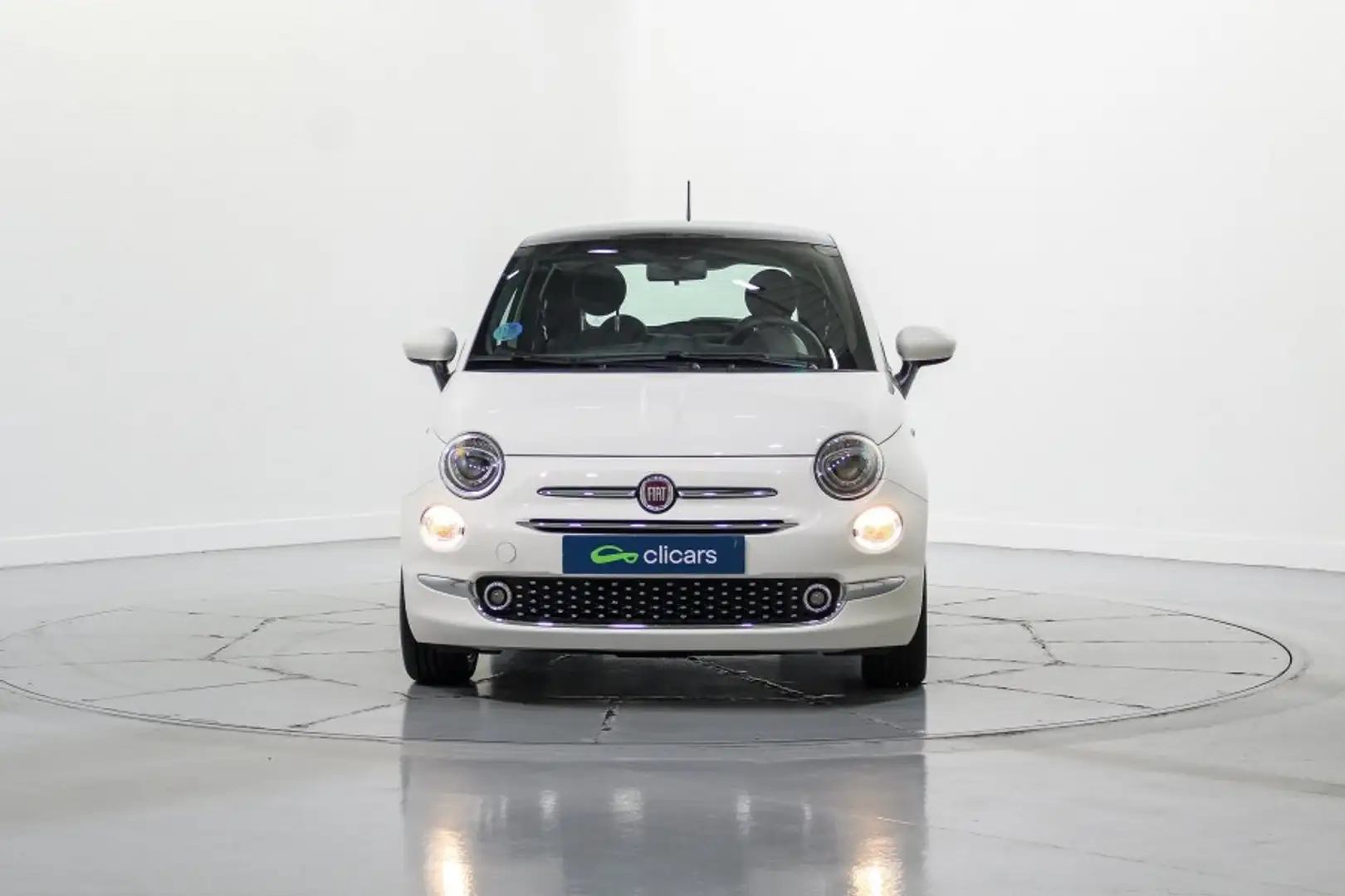 Fiat 500 1.0 Hybrid Monotrim 52kW Blanc - 2