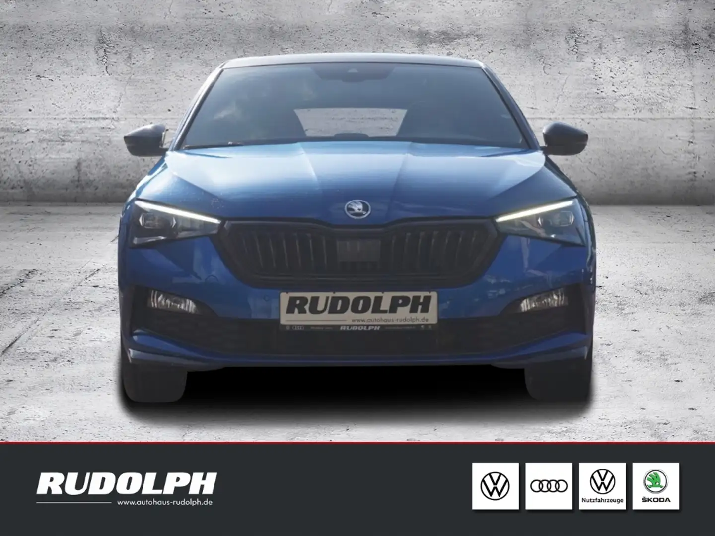 Skoda Scala 1.0 TSI Monte Carlo Navi Keyless Gar. Scheckheft Blau - 2