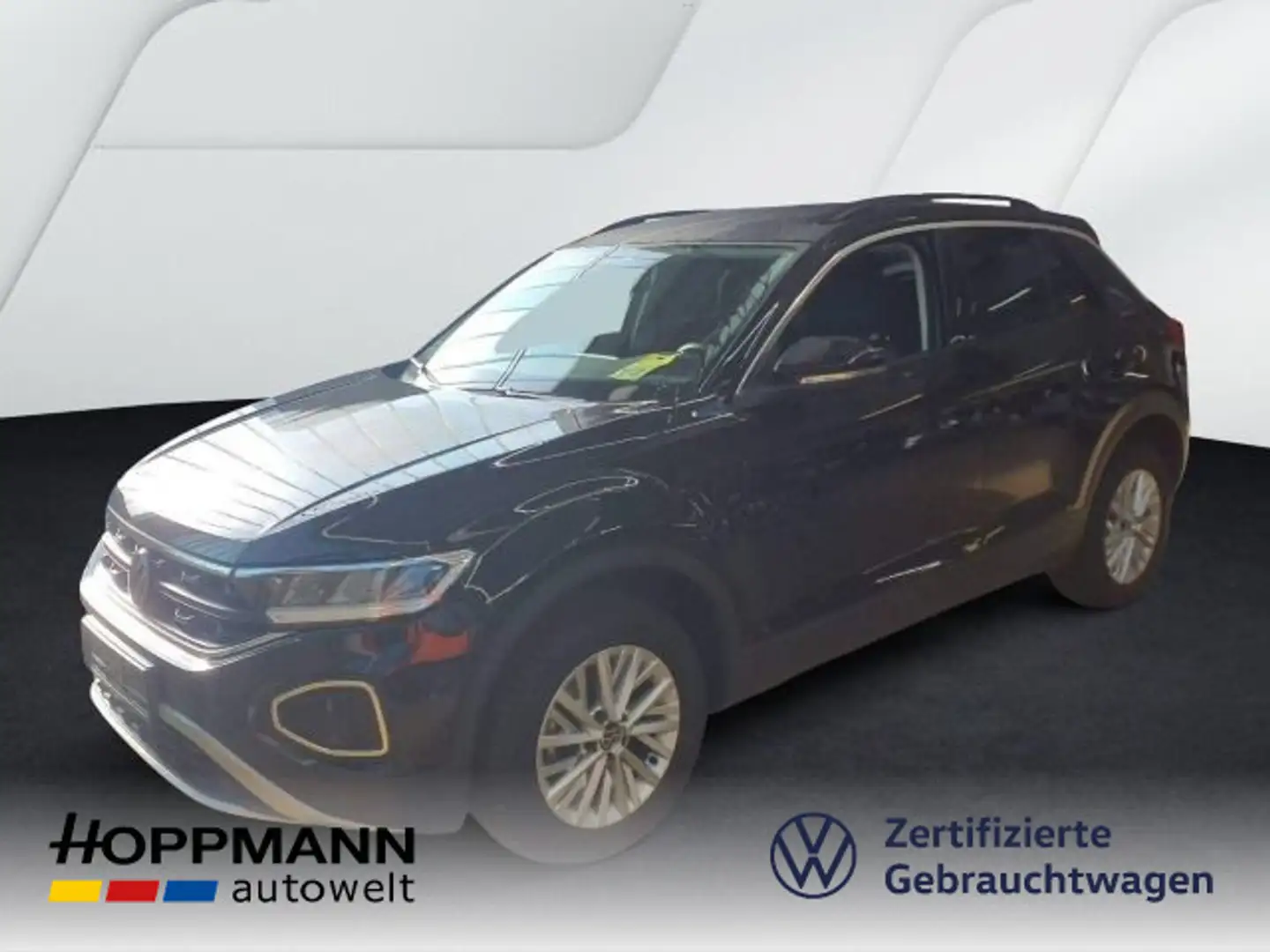 Volkswagen T-Roc nza 1.0TSI Navi LED AppConnect Klima Schwarz - 1