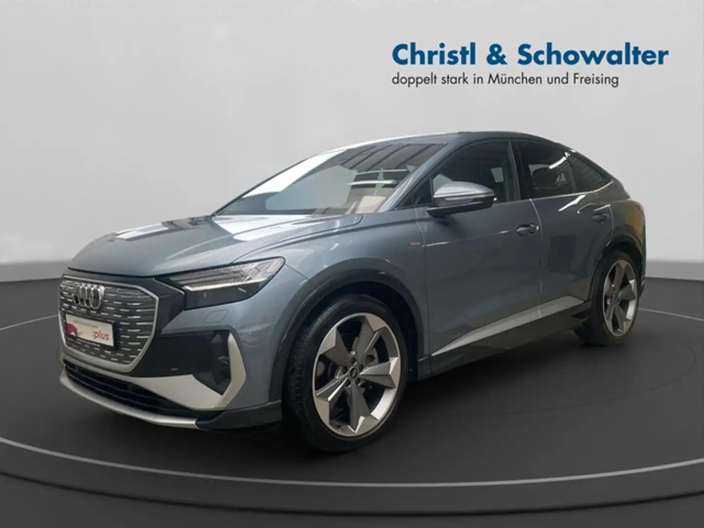 Audi Q4 e-tron Sportback 50 quatt S line M+S NAVI ACC RFK Blau - 2