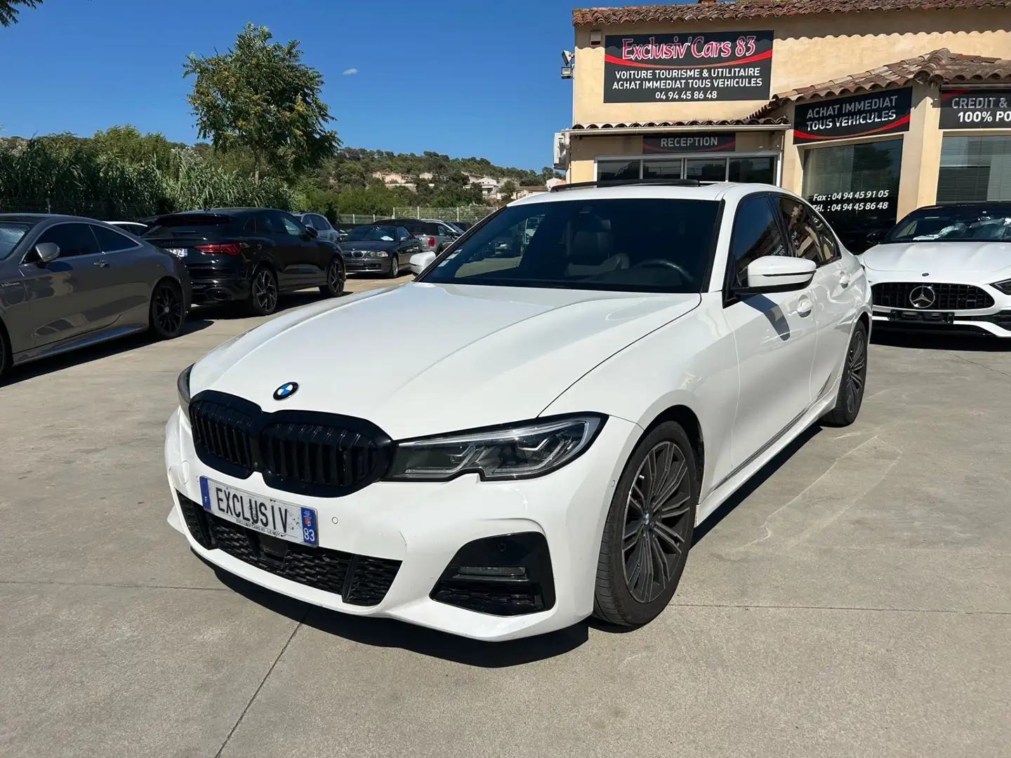 BMW 318 (G20) 318DA 150CH M SPORT Blanc - 1