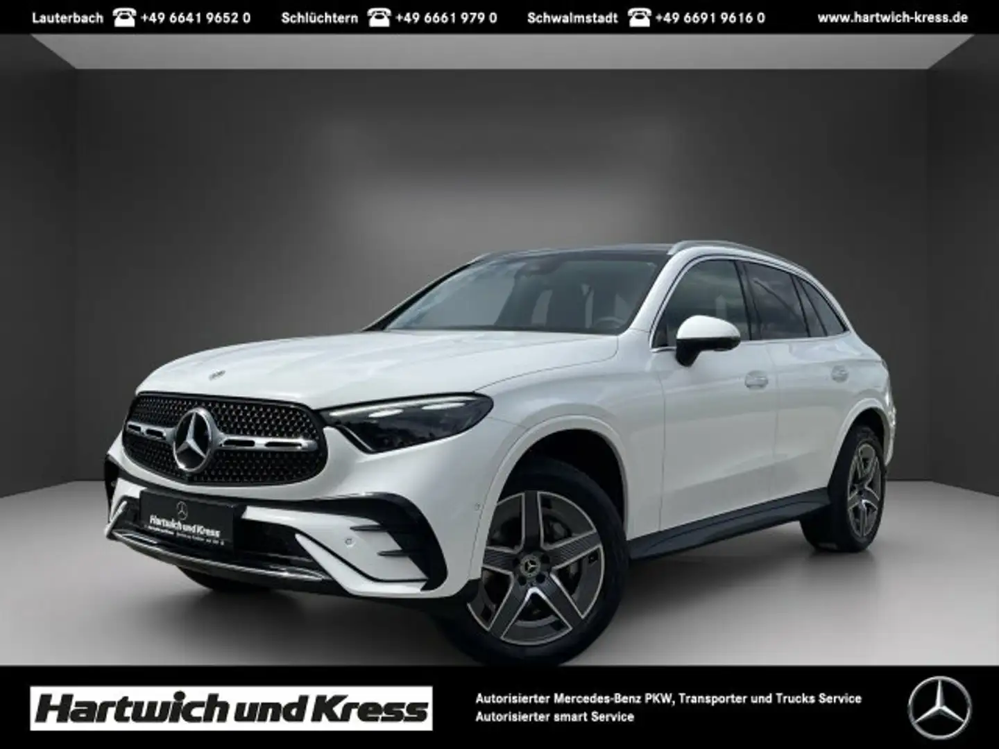 Mercedes-Benz GLC 300 GLC 300 e AMG Line 4Matic+Pano+Burmester+Memory+ Weiß - 1