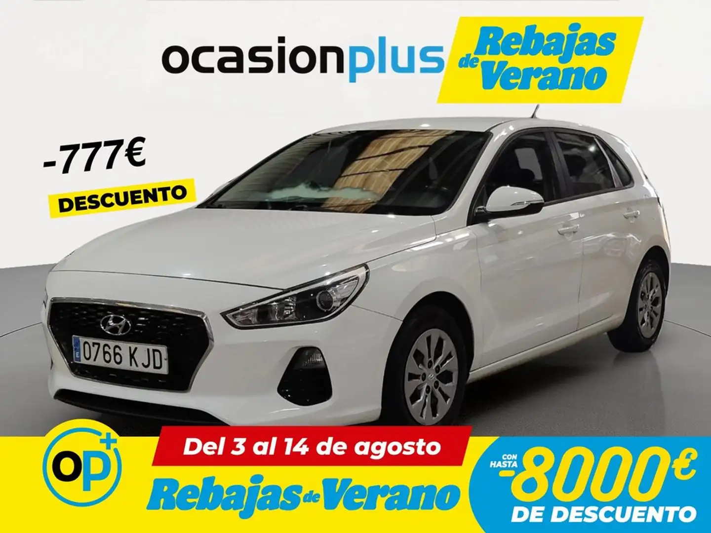 Hyundai i30 1.0 TGDI Klass 120 Blanco - 1