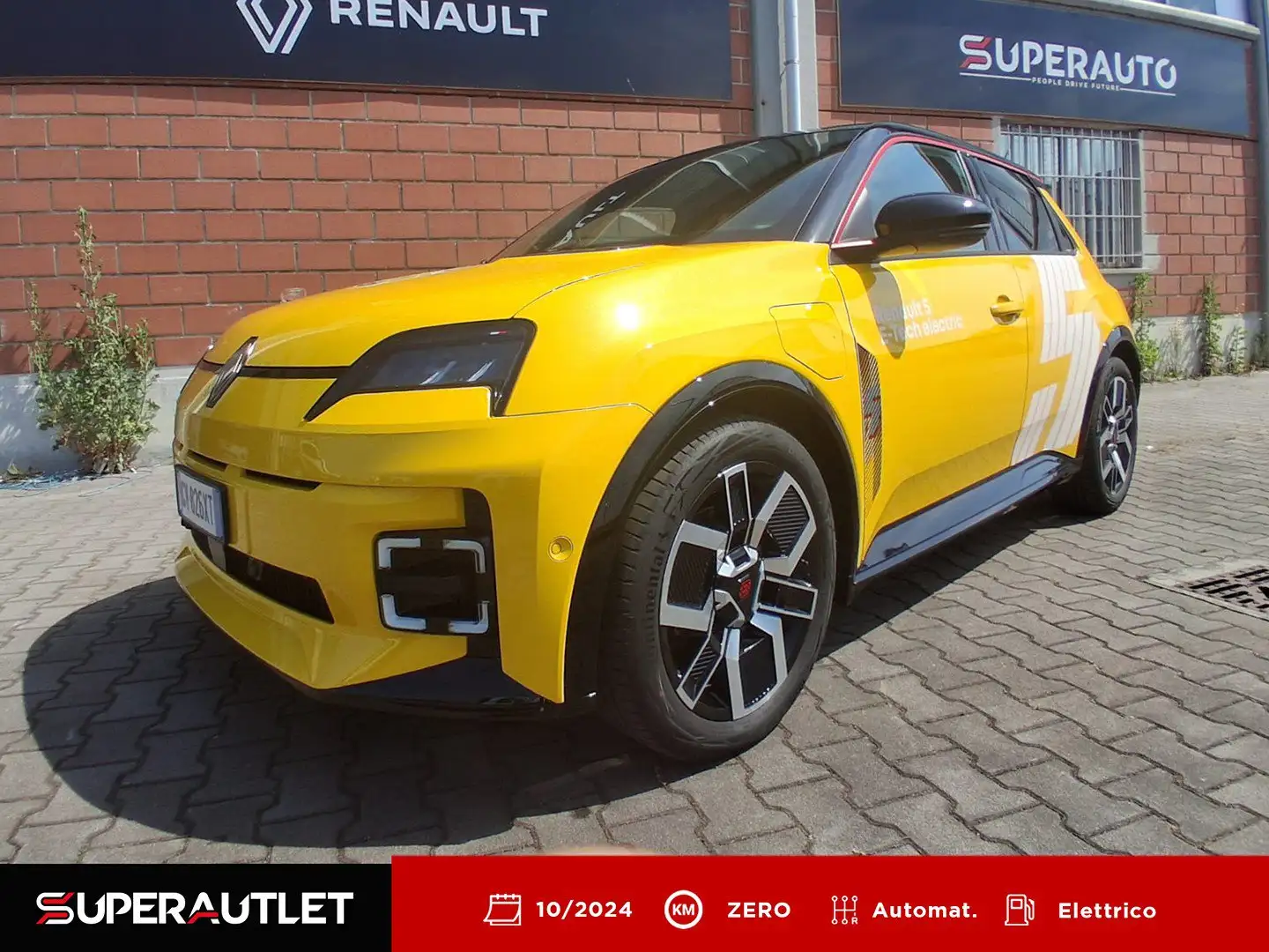 Renault R 5 RENAULT E-TECH ELECTRIC iconic cinq 150 cv comfor Giallo - 1