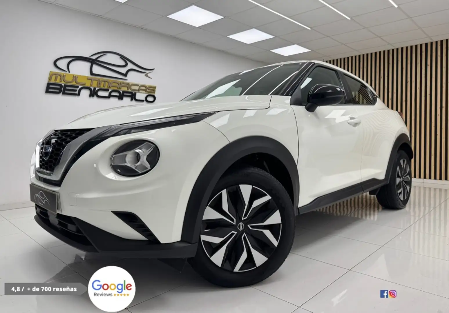 Nissan Juke 1.0 DIG-T Acenta 4x2 114 Blanco - 2